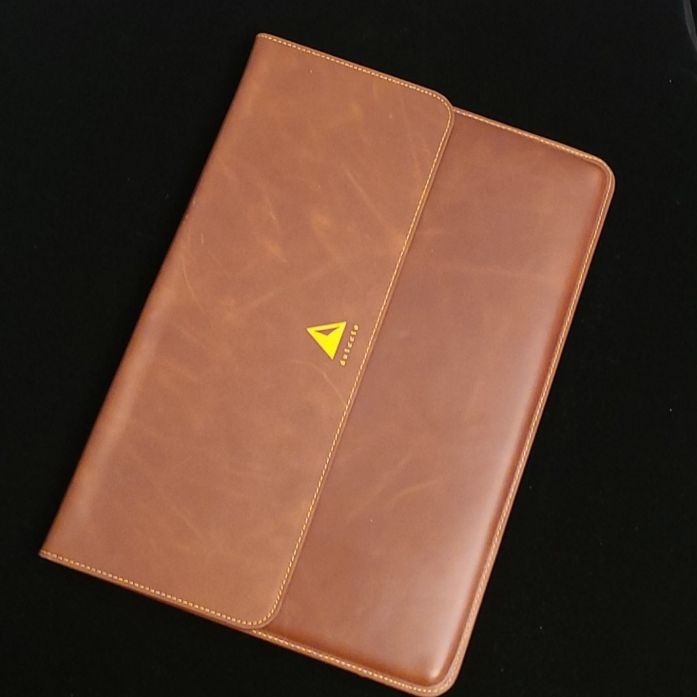 Leather tablet case